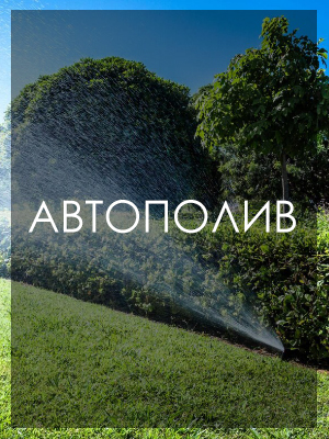 Полив газона огорода, установка поливочной системы растений Беларусь